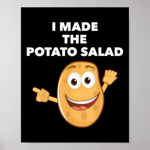 Ich machte die Potato Salad lustige Grillen, die d Poster