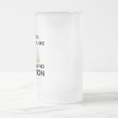 Ich machte einen Chemie-Joke Mattglas Bierglas (Mittel)