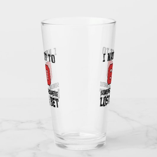 Ich machte es bis 60, die jemand eine lustige glas (Rechts)