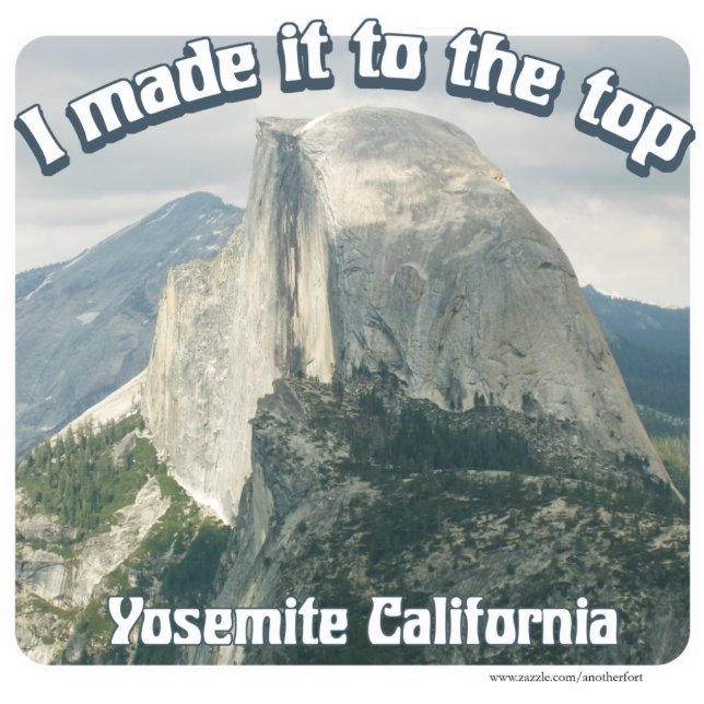 Ich machte es zur Spitzenskulptur Freistehende Fotoskulptur (Vorne)