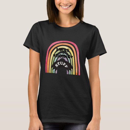 Ich machte Stuff Funny Couple Ich bin Stuff_2 T-Shirt (Vorderseite)