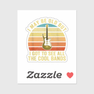 Ich mag alt sein, aber ich Got alle Coolen Grenzen Aufkleber