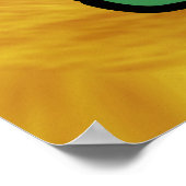 Ich mag Ananas einfach... Poster (Ecke)