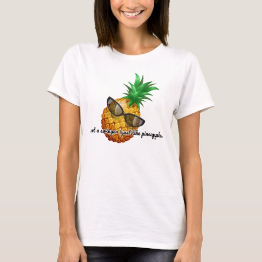 Ich mag Ananas nicht T-Shirt (Vorderseite)