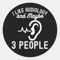 Ich mag Audiologie und vielleicht 3 Leute