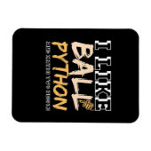 Ich mag Ball Python und vielleicht zwei Leute Magnet (Horizontal)