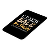 Ich mag Ball Python und vielleicht zwei Leute Magnet (Linke Seite)
