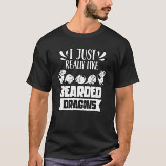 Ich mag Bärendrachen wie Bartdrachen T-Shirt