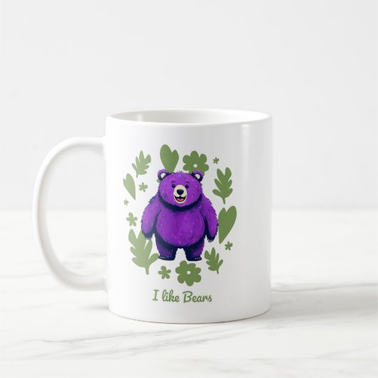 Ich mag Bars Kaffeetasse (Links)