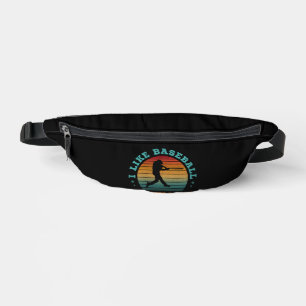 Ich mag Baseball und vielleicht 3 Leute Bauchtasche