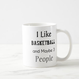Ich mag Basketball und vielleicht 3 Leute Kaffeetasse