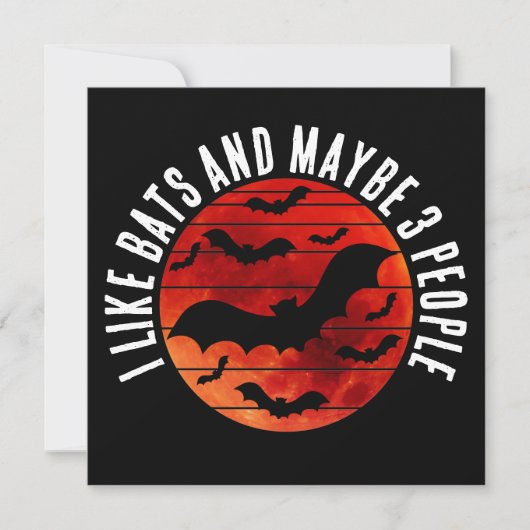 ICH MAG BATTE UND VIELLEICHT 3 PERSONEN EINLADUNG (Vorderseite)