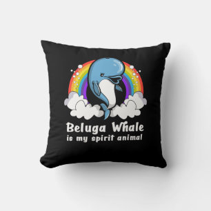 Ich mag Beluga Whales Ocean Animals Kissen