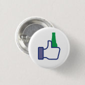 Ich mag Bier Button (Vorne & Hinten)