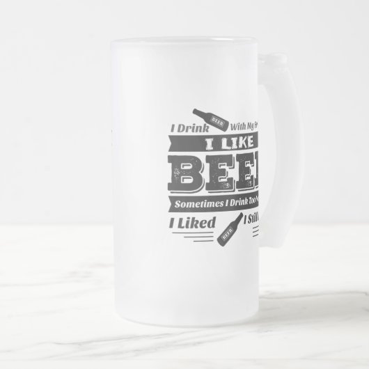 ICH MAG BIER - eisige Tasse - Richter Kavanaugh (VorderseiteRechts)