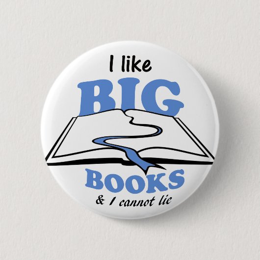 Ich mag Big Books Button (Vorderseite)
