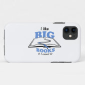 Ich mag Big Books Case-Mate iPhone Hülle (Rückseite (Horizontal))