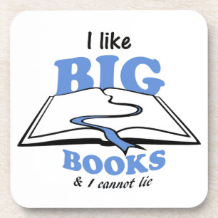 Ich mag Big Books Getränkeuntersetzer