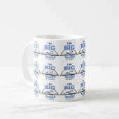 Ich mag Big Books Kaffeetasse (Vorderseite Links)