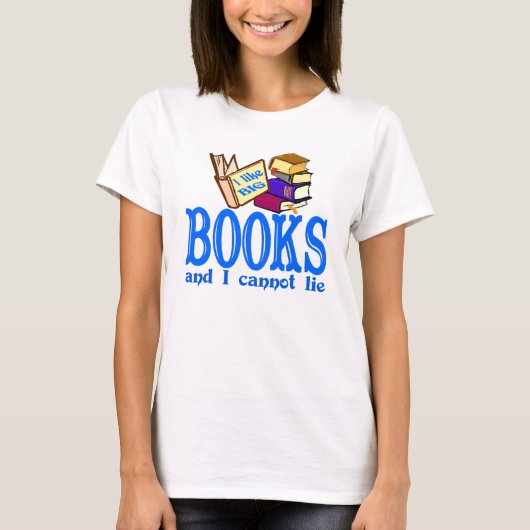 Ich mag Big Books T - Shirt (Vorderseite)