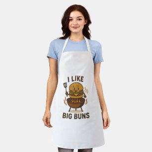 Ich mag Big Buns Koch Schürze