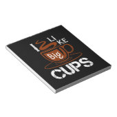 Ich mag Big Cup Notizblock (angewinkelt)
