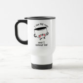 Ich mag Big Cups - Funny Travel Mug Reisebecher (Links)