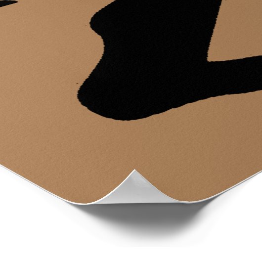 Ich mag Bigfoot und ich kann nicht leben Poster (Ecke)