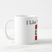 Ich mag... Black Coffee 1 Zucker Kaffee Tasse (Links)