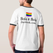 Ich mag Bois T-Shirt (Schwarz voll)