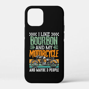 Ich mag Bourbon und mein Motorrad-Geschenk Case-Mate iPhone Hülle