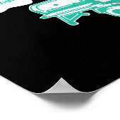 Ich mag Bourbon und meine rauchlustige Grillen Whi Poster (Ecke)