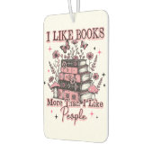 Ich mag Bücher mehr als... Autolufterfrischer (Links)