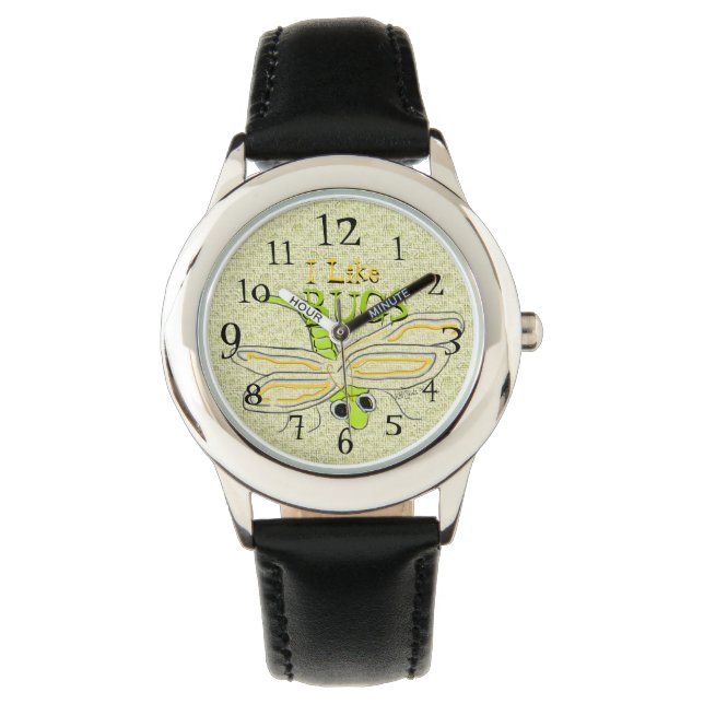 Ich mag Bugs Armbanduhr (Vorderseite)