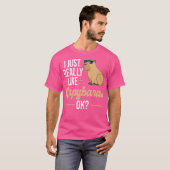 Ich mag Capybara wirklich T-Shirt (Vorne ganz)
