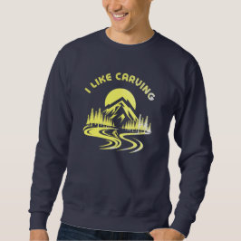 Ich mag Carving zitieren Wintersport T - Shirt