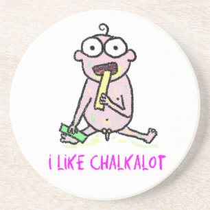 Ich mag Chalk als viel Untersetzer
