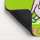 Ich mag Chalk eine Menge Mousepad (Ecke)