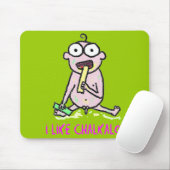 Ich mag Chalk eine Menge Mousepad (Mit Mouse)