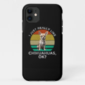 Ich mag Chihuahuas wirklich, ok? Case-Mate iPhone Hülle (Rückseite)