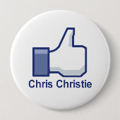 ICH MAG CHRIS CHRISTIE BUTTON (Vorderseite)