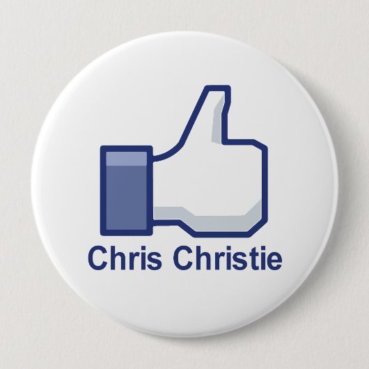 ICH MAG CHRIS CHRISTIE BUTTON (Vorderseite)