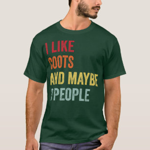Ich mag Coots vielleicht 3 Leute T-Shirt