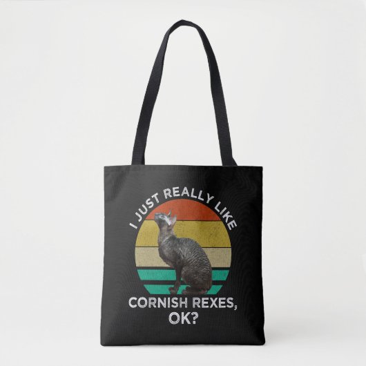 Ich mag Cornish Rex Katzen einfach wirklich, OK? Tasche (Vorderseite)