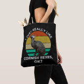 Ich mag Cornish Rex Katzen einfach wirklich, OK? Tasche (Von Nahem)