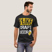 Ich mag Craft Beer T Shirt (Vorne ganz)