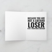 ICH MAG, DASS SIE TRUMP BIRTHDAY FUNNY CARD GEBEN KARTE (Innenseite)