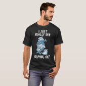 Ich mag Delphine einfach. T-Shirt (Vorne ganz)