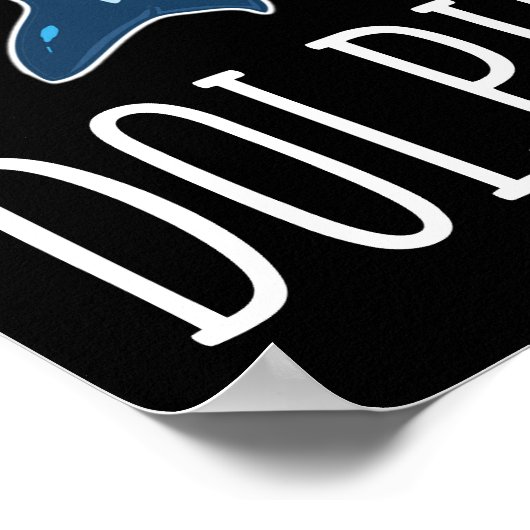 Ich mag Delphine wirklich, okay? Poster (Ecke)