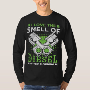 Ich mag den Geruch von Dieselfahrzeugen Auto Mecha T-Shirt